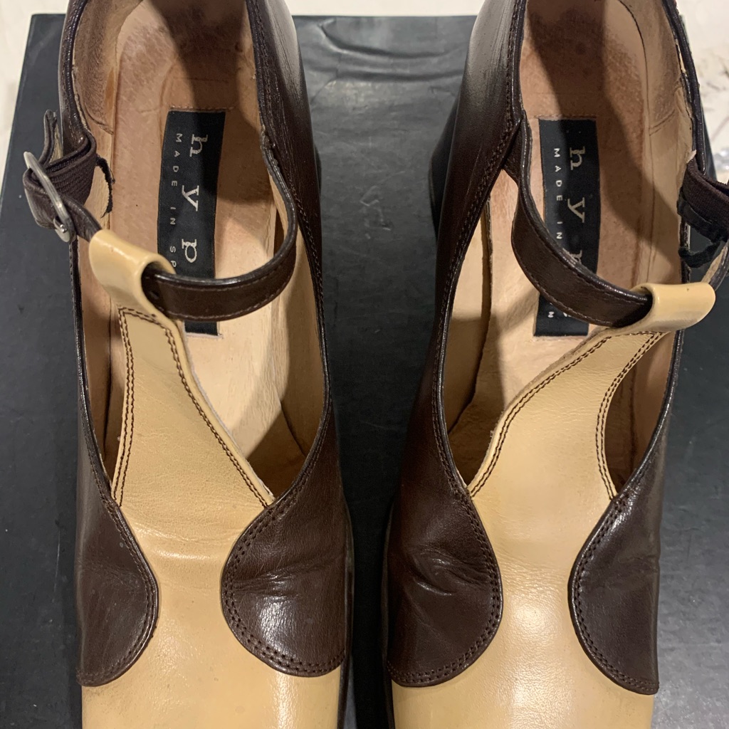 Vintage Strapped Heels
